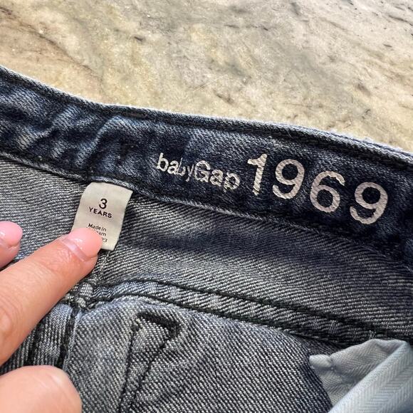 Baby Gap Medium Wash Girls Flare Jeans Size 3 - Picture 2 of 3